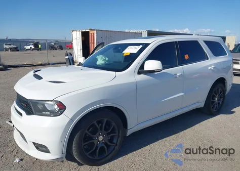 2018 Dodge Durango R/T Rwd z USA, uszkodzony, nr VIN 1C4SDHCTXJC366498